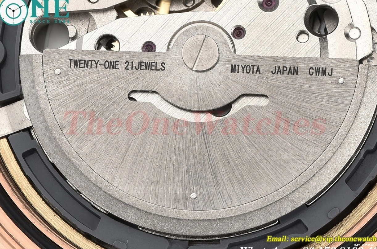 Daydate GDF MY8215 RG Black 40mm RG Dial 0319